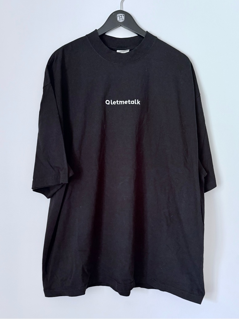 Shaka Wear Letmetalk Black Graphic Short-Sleeve Tee SZ.XL